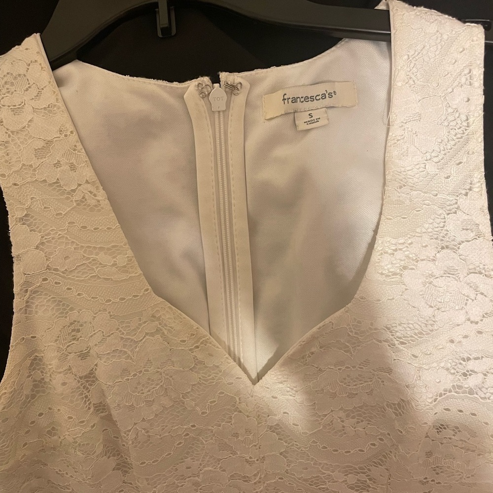 Francesca small white lace dress - Picture 5 of 7